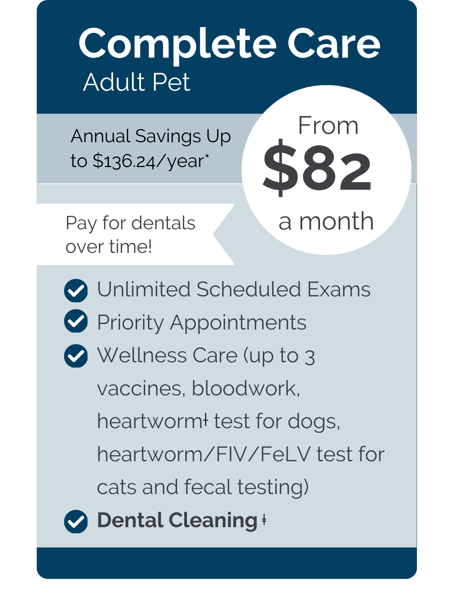 Bondurant VIPet Plan_pricing_Complete